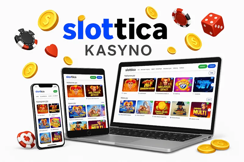 Slottica kasyno online dla graczy z Polski z bonusem powitalnym